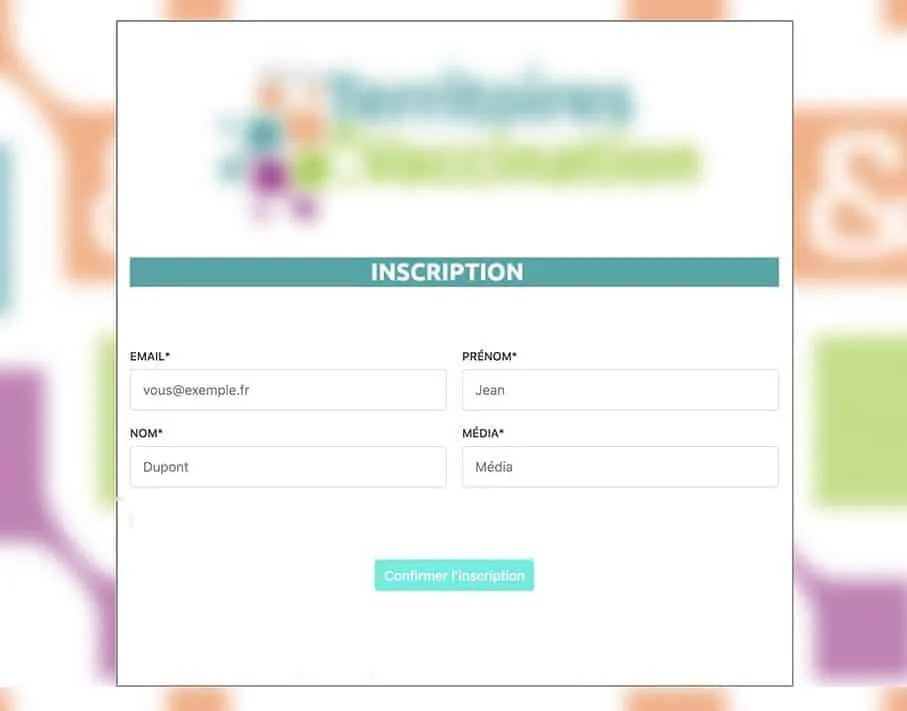 Diffusion réelle d'un webinaire client avec lecteur vidéo et LiveChat modéré